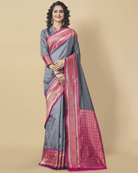 Soft Lichi R 118 Fancy Lichi Silk Designer  Saree Collection